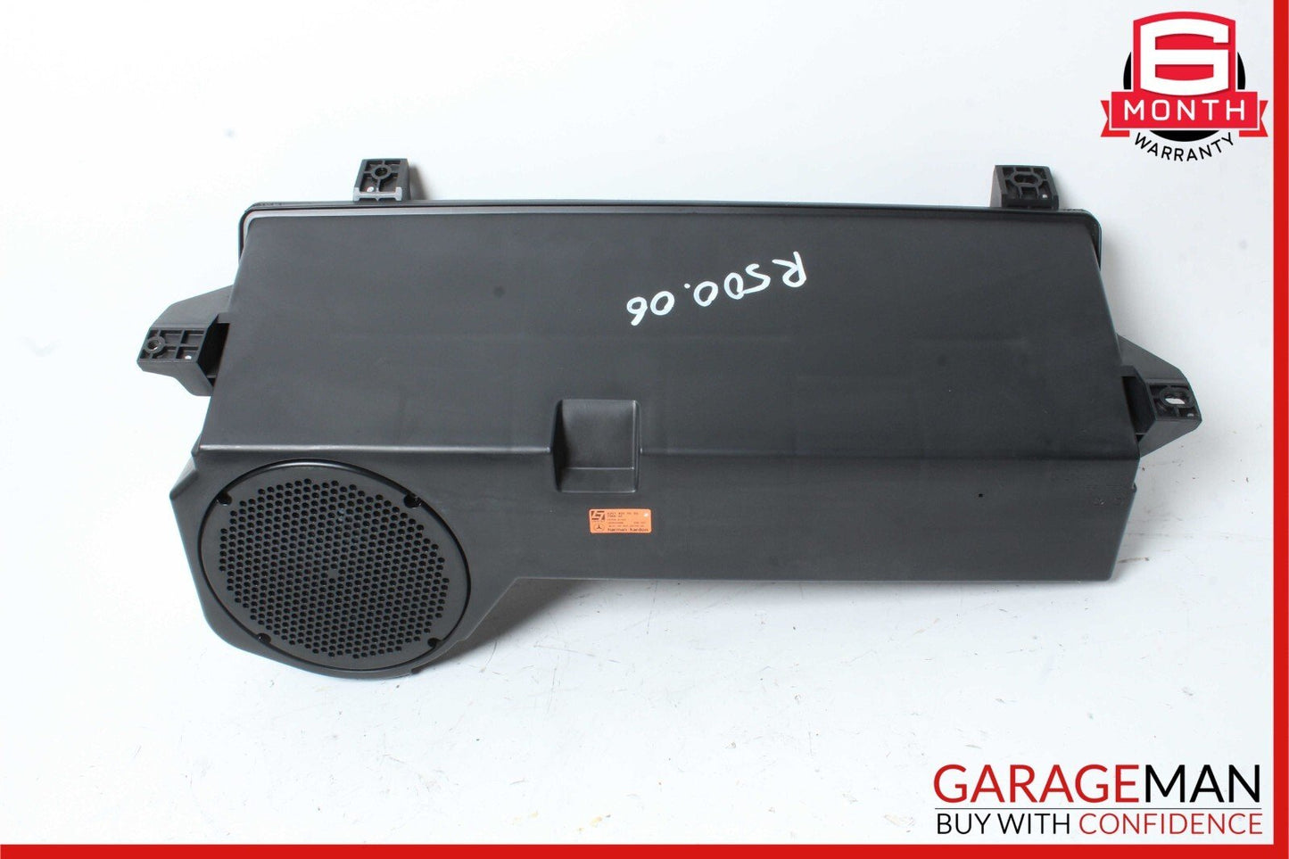 06-08 Mercedes W251 R350 R500 Rear Trunk Subwoofer Sub Woofer Audio Speaker