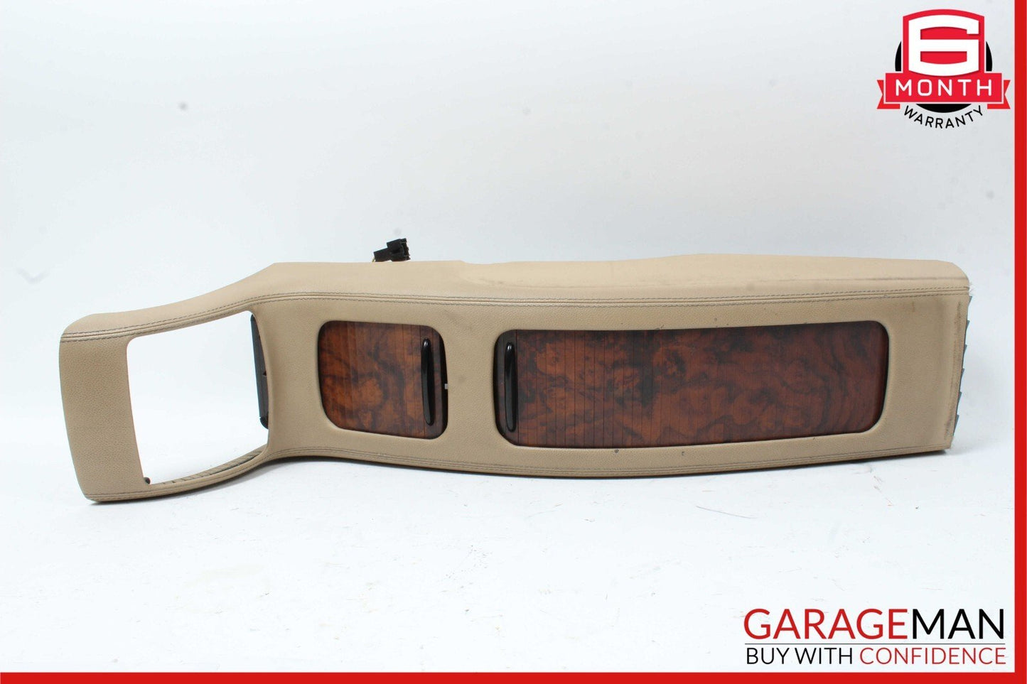 06-11 Mercedes W219 CLS500 Rear Center Console Armrest Storage Tray Cover Brown