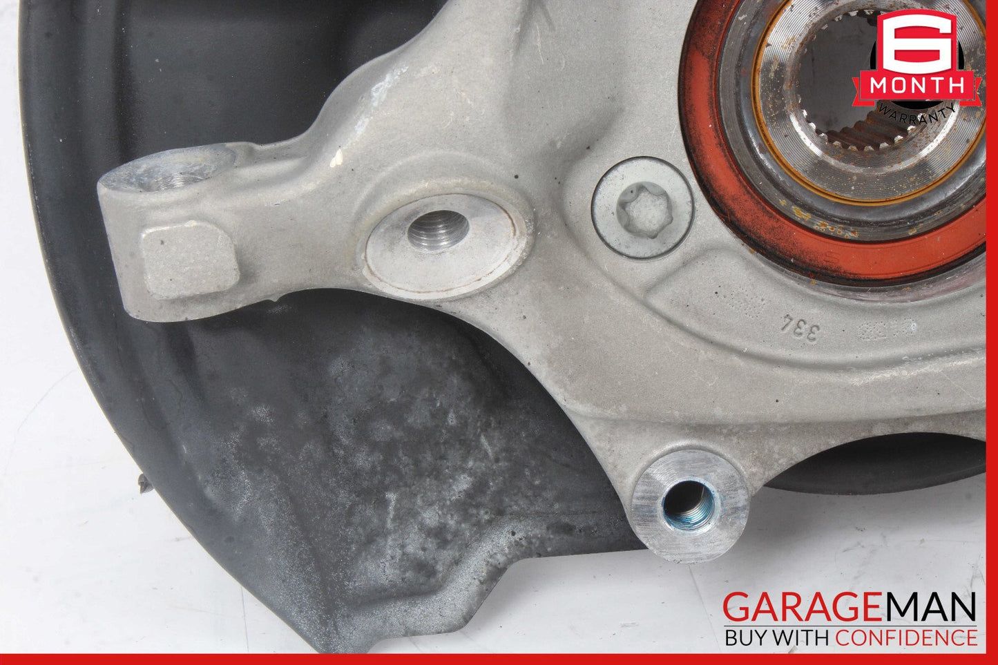10-18 Mercedes W212 E350 Rear Left Side Spindle Knuckle Hub OEM