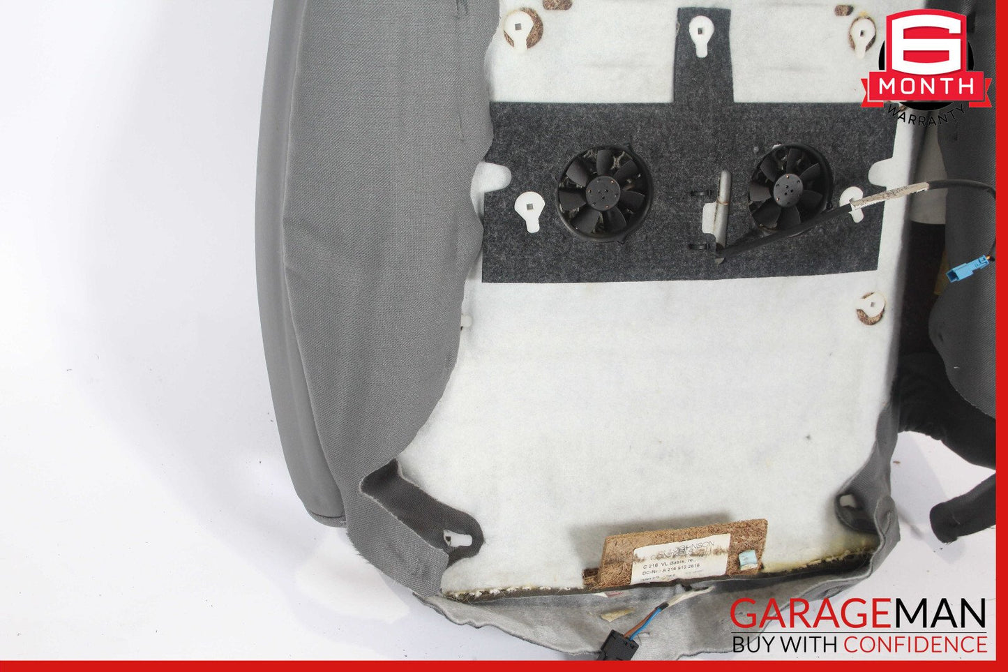 07-10 Mercedes W216 CL550 Front Right Side Top Upper Seat Cushion OEM