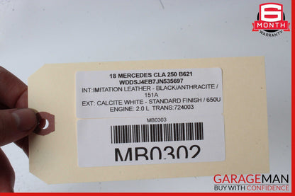 12-20 Mercedes W117 CLA250 SLK350 Hand Parking Brake Control Module Unit OEM