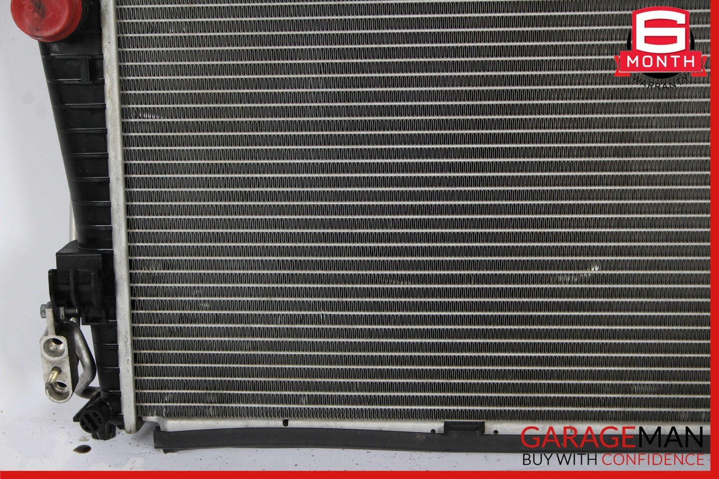 03-08 Mercedes R230 SL550 Engine Radiator A/C AC Condenser Oil Cooler Assembly