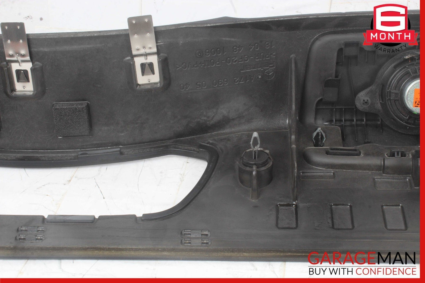 12-20 Mercedes R172 SLK250 SLC300 Rear Rollover Bar Cover Trim Black OEM