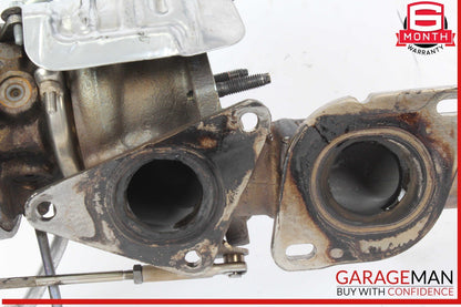 11-16 Mercedes X166 GL450 4MATIC Left Turbocharger Turbo Charger Manifold OEM