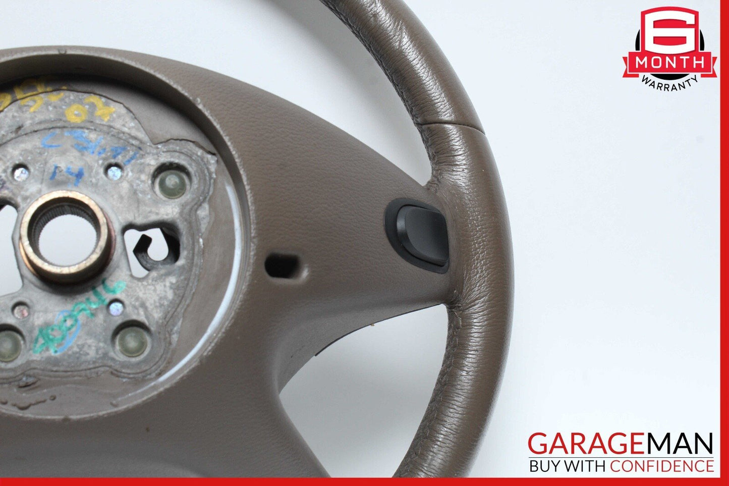 06-09 Mercedes W251 R350 4MATIC 4 Spoke Steering Wheel Black OEM