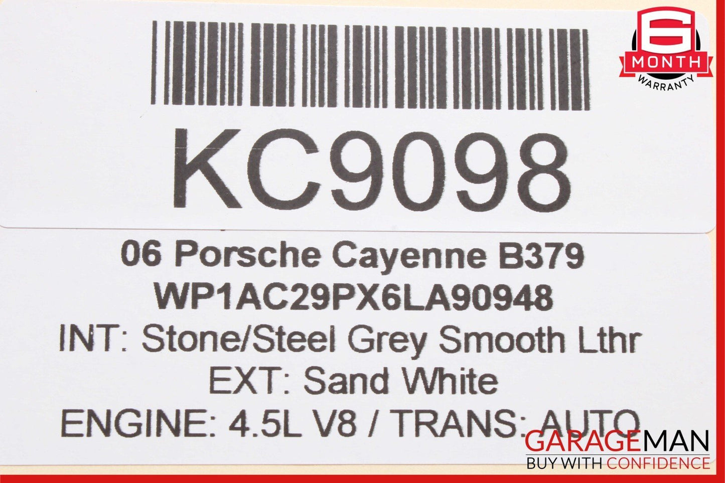03-10 Porsche Cayenne 955 957 Emergency Hazard Lights Switch Controller Module