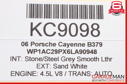03-10 Porsche Cayenne 955 957 Emergency Hazard Lights Switch Controller Module
