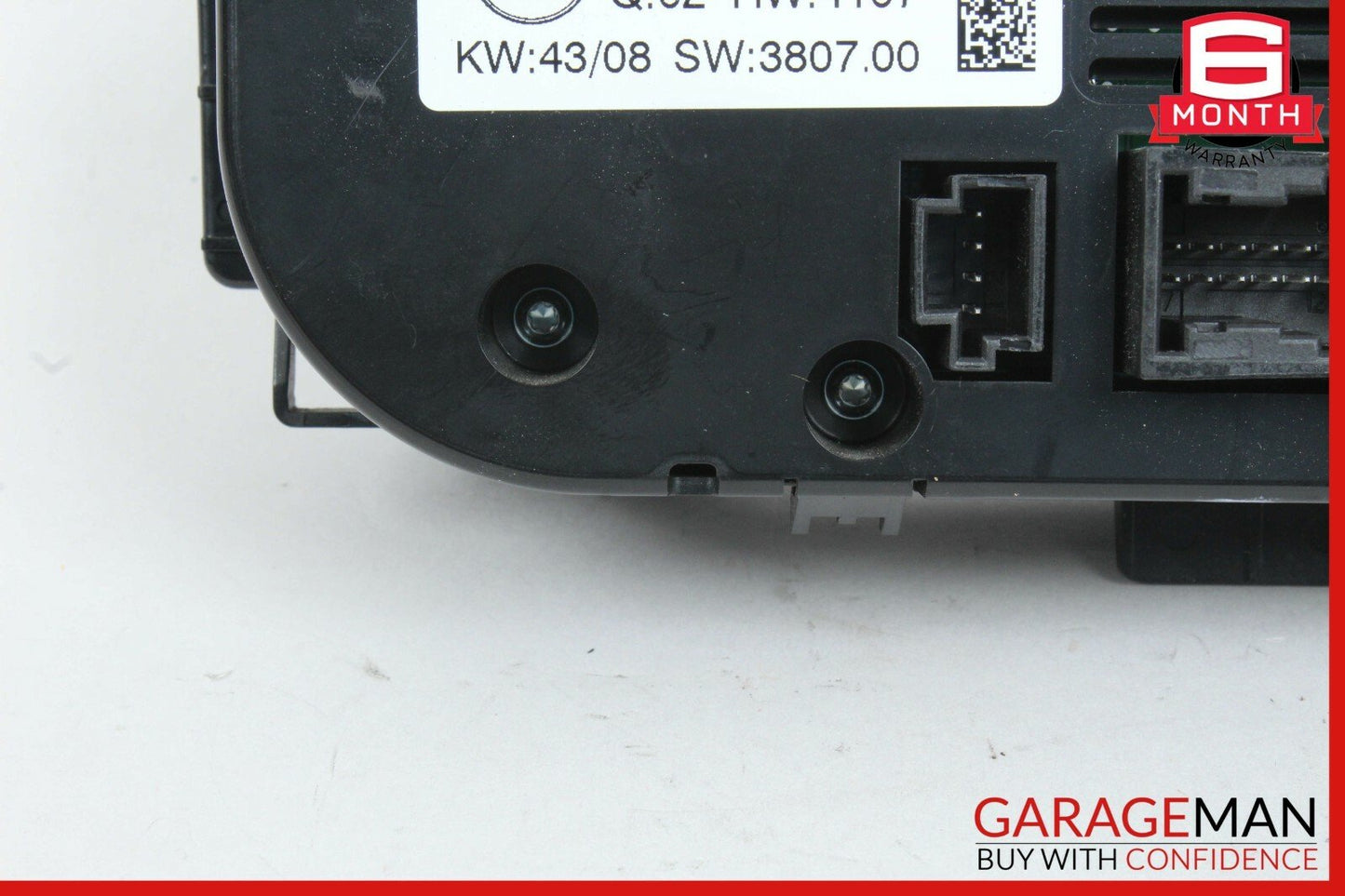 08-11 Mercedes W204 C300 C63 AMG AC A/C Heater Climate Control Switch Module