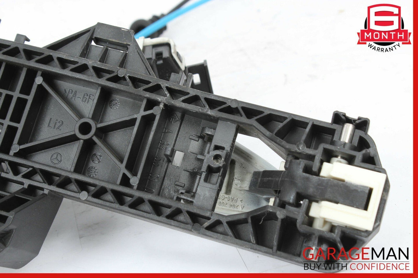 08-11 Mercedes W204 C300 Rear Left Exterior Door Handle w/ Door Actuator OEM