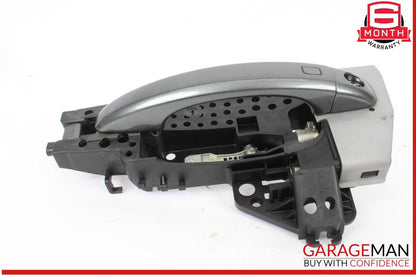 14-17 Audi SQ5 Front Left Driver Side Exterior Door Handle Gray OEM