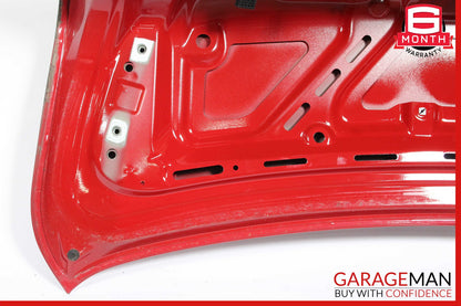 12-18 BMW F30 320I Rear Trunk Lid Deck Shell Panel Cover Red OEM