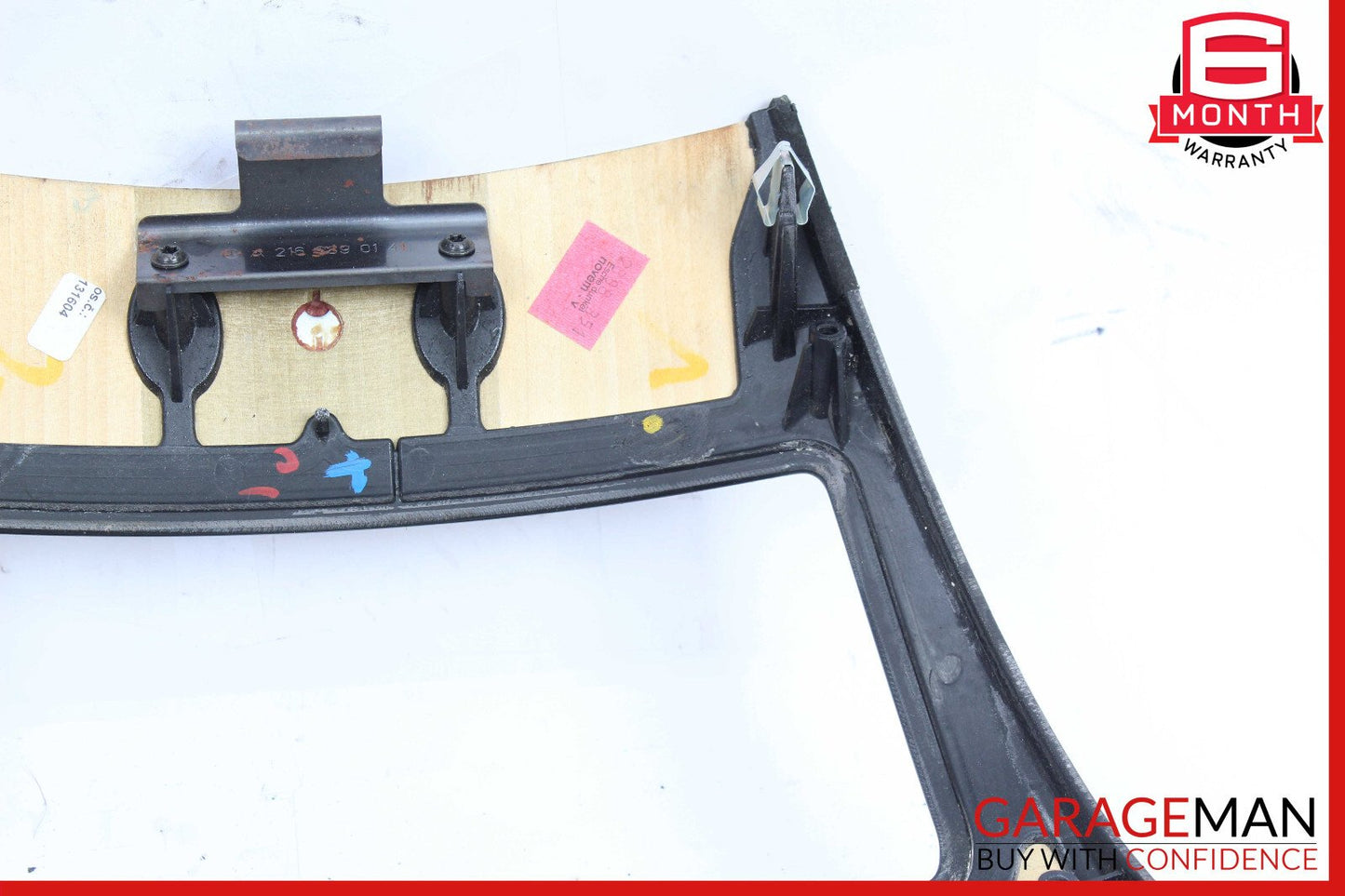 07-14 Mercedes W216 CL550 CL63 Center Console Command Unit Radio Bezel Trim OEM