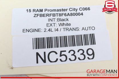 15-22 RAM Promaster City Rear Subframe K Frame Cradle Crossmember OEM