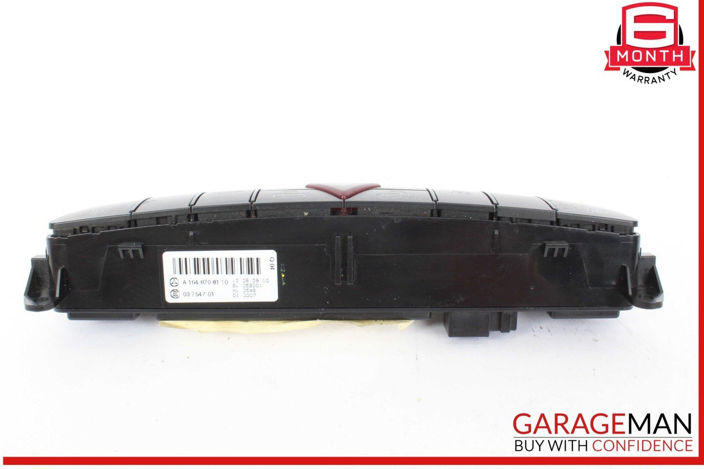 06-12 Mercedes X164 GL450 ML450 Hazard Control Switch Panel 1648708110 OEM