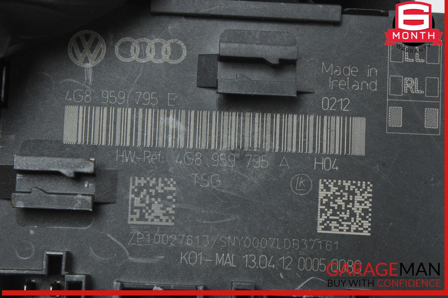 12-18 Audi A7 A6 Rear Left or Right Side Door Control Module Unit 4G8959795J OEM
