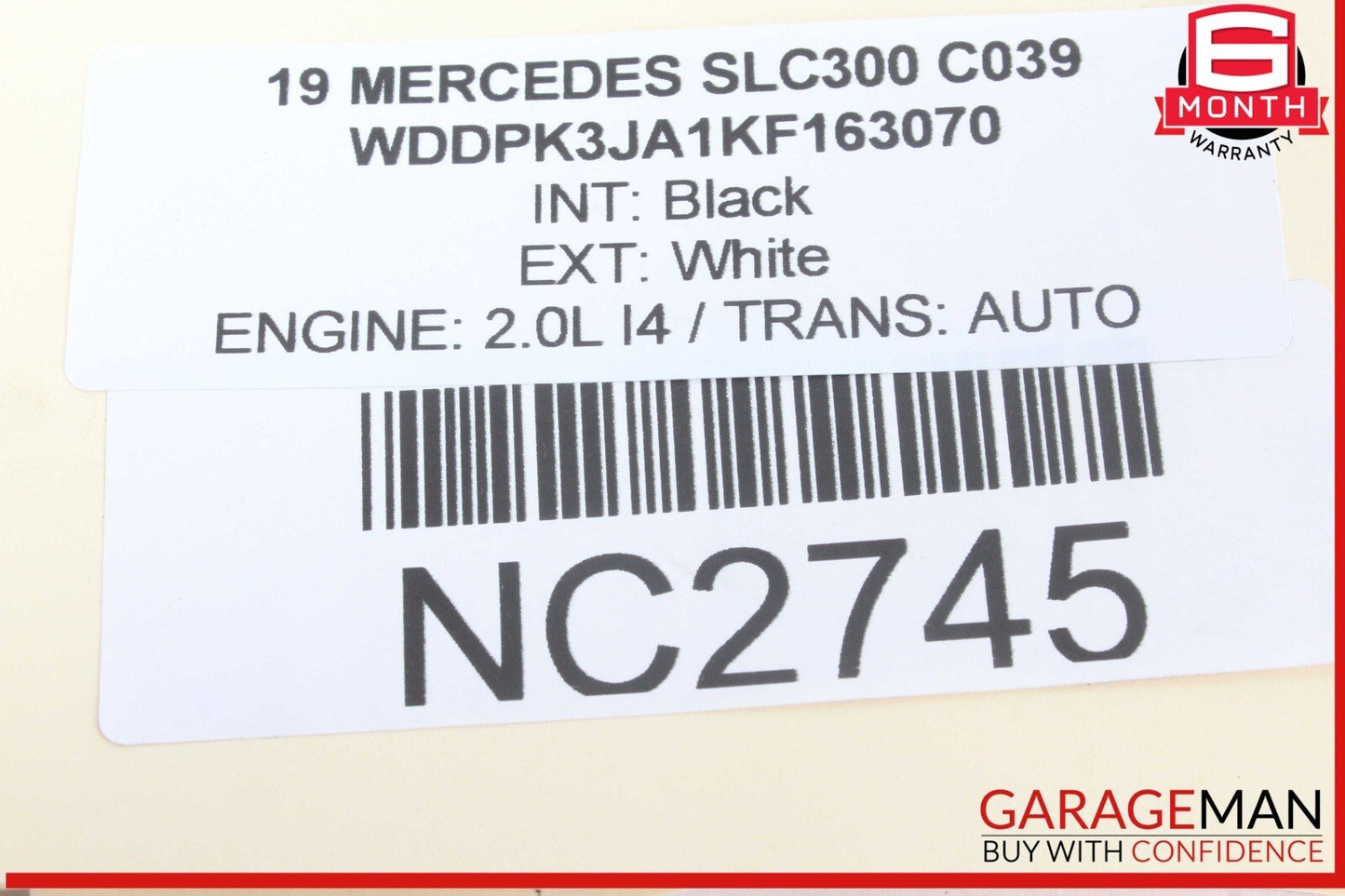 08-20 Mercedes R172 SLC300 E350 Front Right Passenger Upper Control Arm OEM