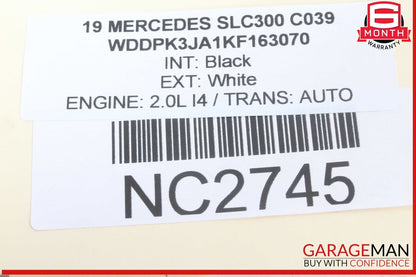 08-20 Mercedes R172 SLC300 E350 Front Right Passenger Upper Control Arm OEM