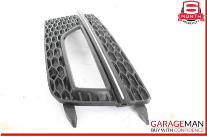 13-16 Audi A4 Front Right Passenger Side Bumper Fog Light Grille Trim Bezel OEM