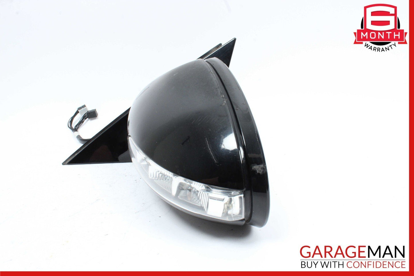 07-09 Mercedes W221 S550 S600 Front Left Side Mirror Door Rear View Black
