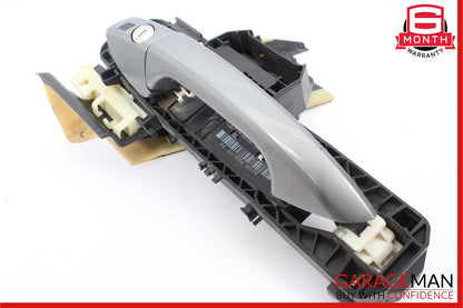 10-13 Mercedes W212 E350 Front Left Side Exterior Door Handle Assembly Silver