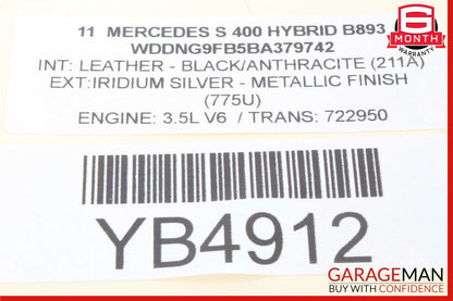 07-14 Mercedes W221 S400 CL550 CL63 AMG Rear Right / Left Side Upper Control Arm