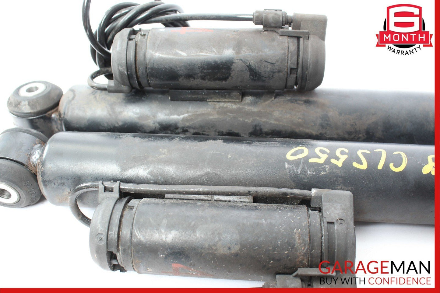 06-11 Mercedes W219 CLS550 Rear Left & Right Side Shock Absorber Strut Set of 2
