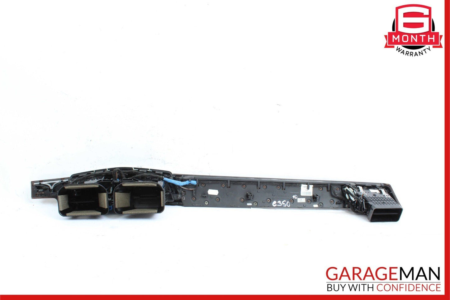 10-13 Mercedes W212 E350 Dashboard Dash AC A/C Air Vent Center Trim Assembly