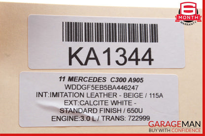 08-15 Mercedes W204 C300 Front Right Passenger Side Seat Control Switch OEM