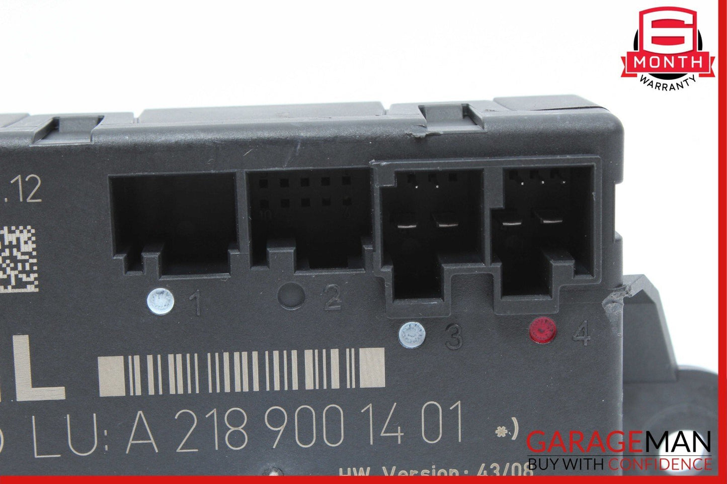 08-18 Mercedes W204 C250 Rear Left Side Door Control Module 2189001401 OEM