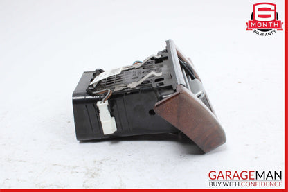 10-13 Mercedes W212 E350 E550 Front Left Side Dash AC A/C Air Vent Trim Wood