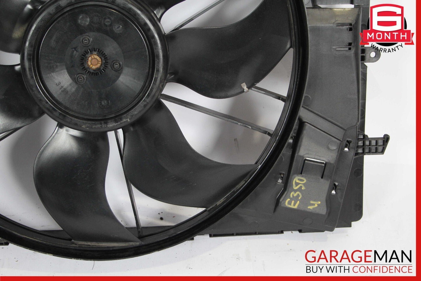 08-18 Mercedes C350 C250 E350 Engine Motor Radiator Cooling Fan Shroud Assy