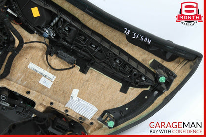 14-17 Maserati Ghibli Rear Left Side Interior Door Trim Panel Assembly Black