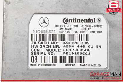 06-12 Mercedes W212 E350 Voice Communication Control Module Unit 2048202085 OEM