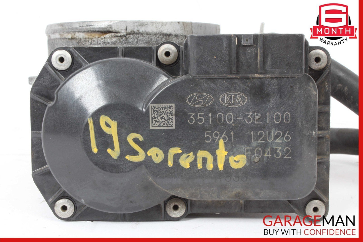 17-22 Kia Sorento Cadenza Sedona Throttle Body Valve OEM