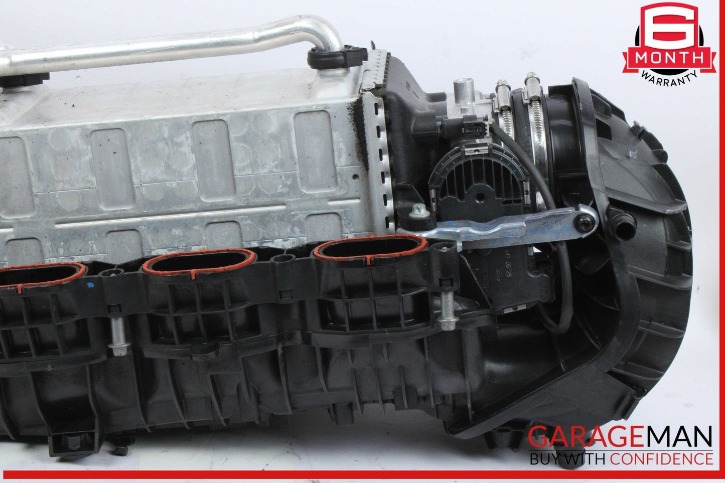 Mercedes X166 GL450 Air Intake Manifold Distributor Engine Intercooler Radiator