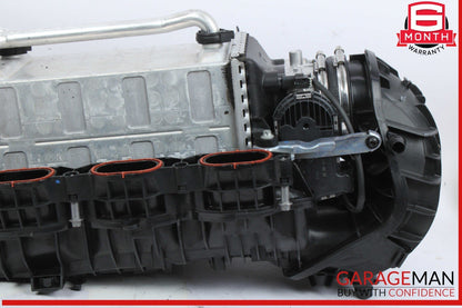 Mercedes X166 GL450 Air Intake Manifold Distributor Engine Intercooler Radiator