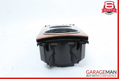 06-12 Mercedes W164 ML350 GL450 Center Console Cup Holder Compartment Wood OEM