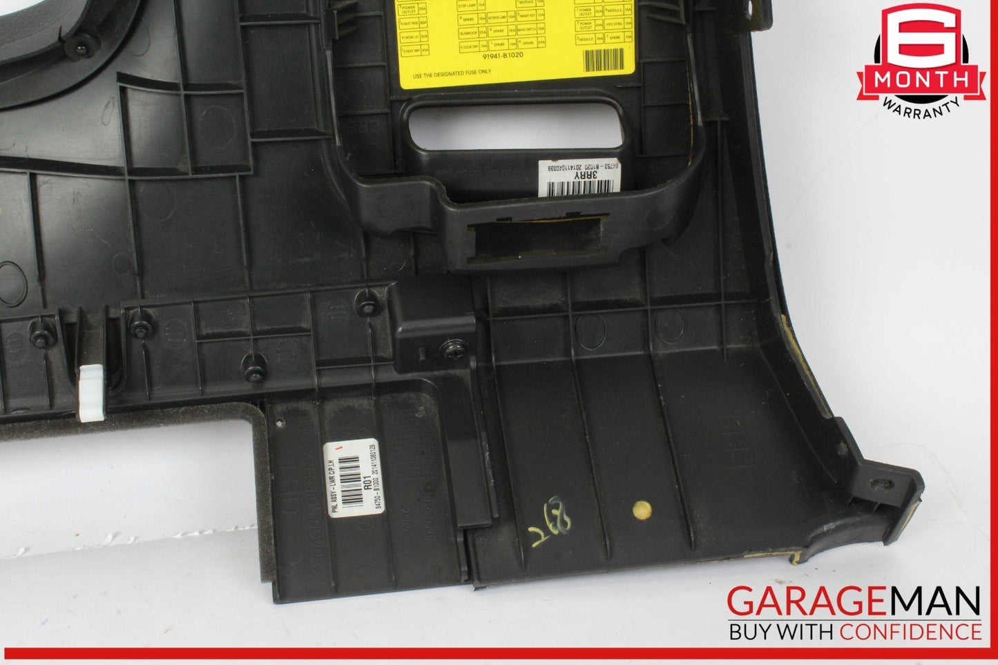 15-20 Hyundai Genesis G80 Front Left Side Dash Lower Knee Trim Cover Panel OEM