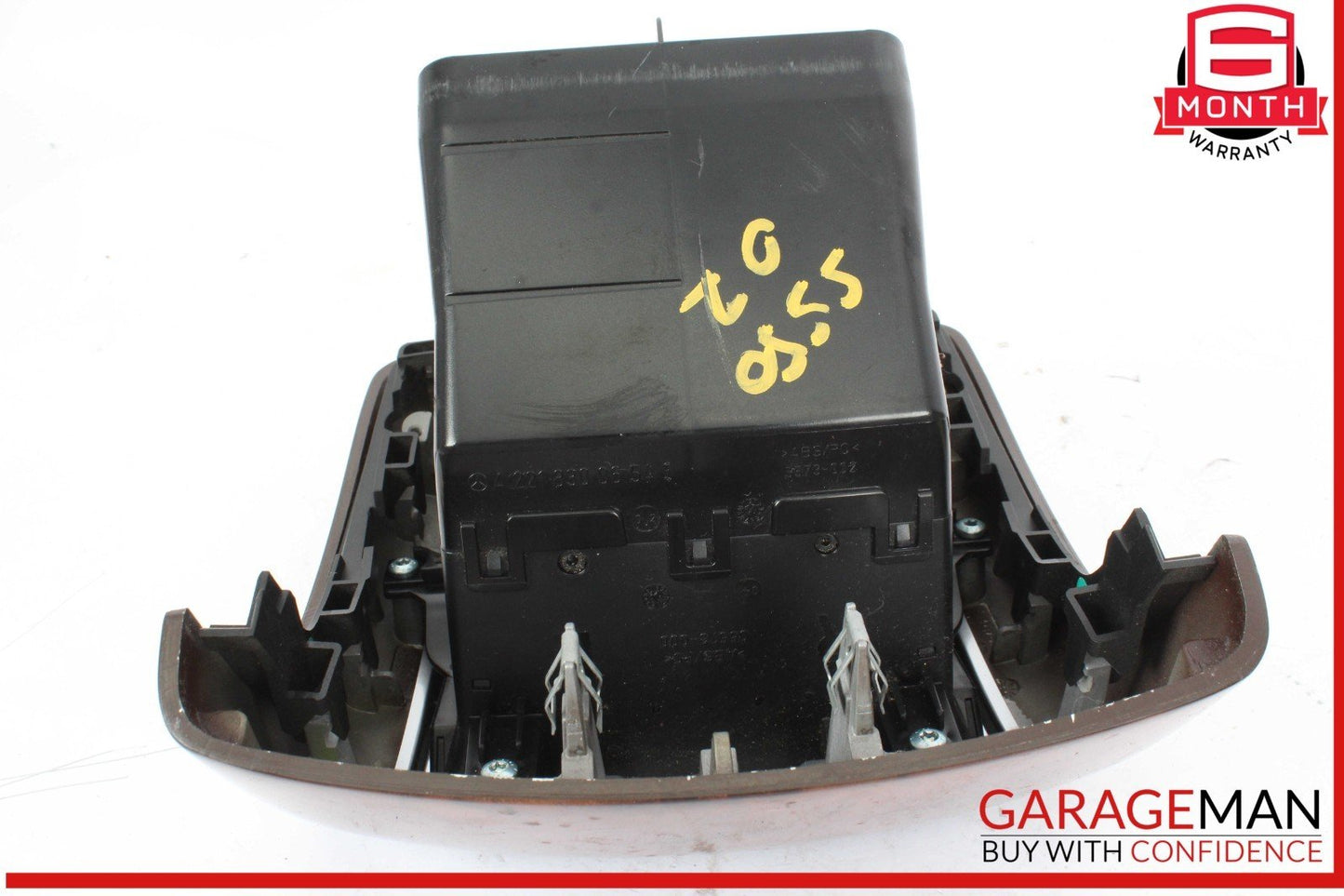 07-13 Mercedes W221 S550 Rear Center Console AC A/C Air Vent Trim 2216801639 OEM