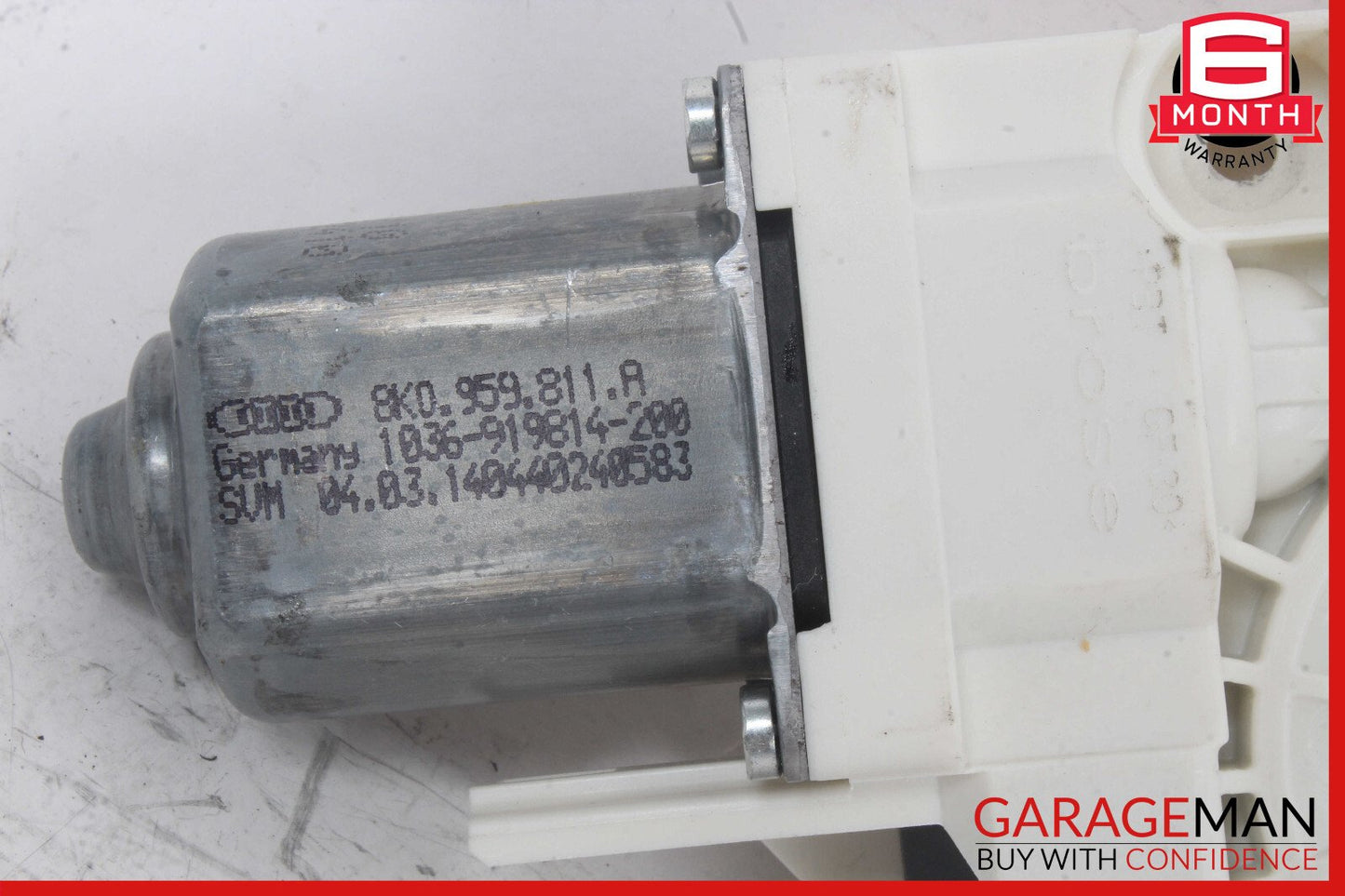 11-18 Porsche Cayenne 958 S Rear Right Side Window Regulator Motor OEM
