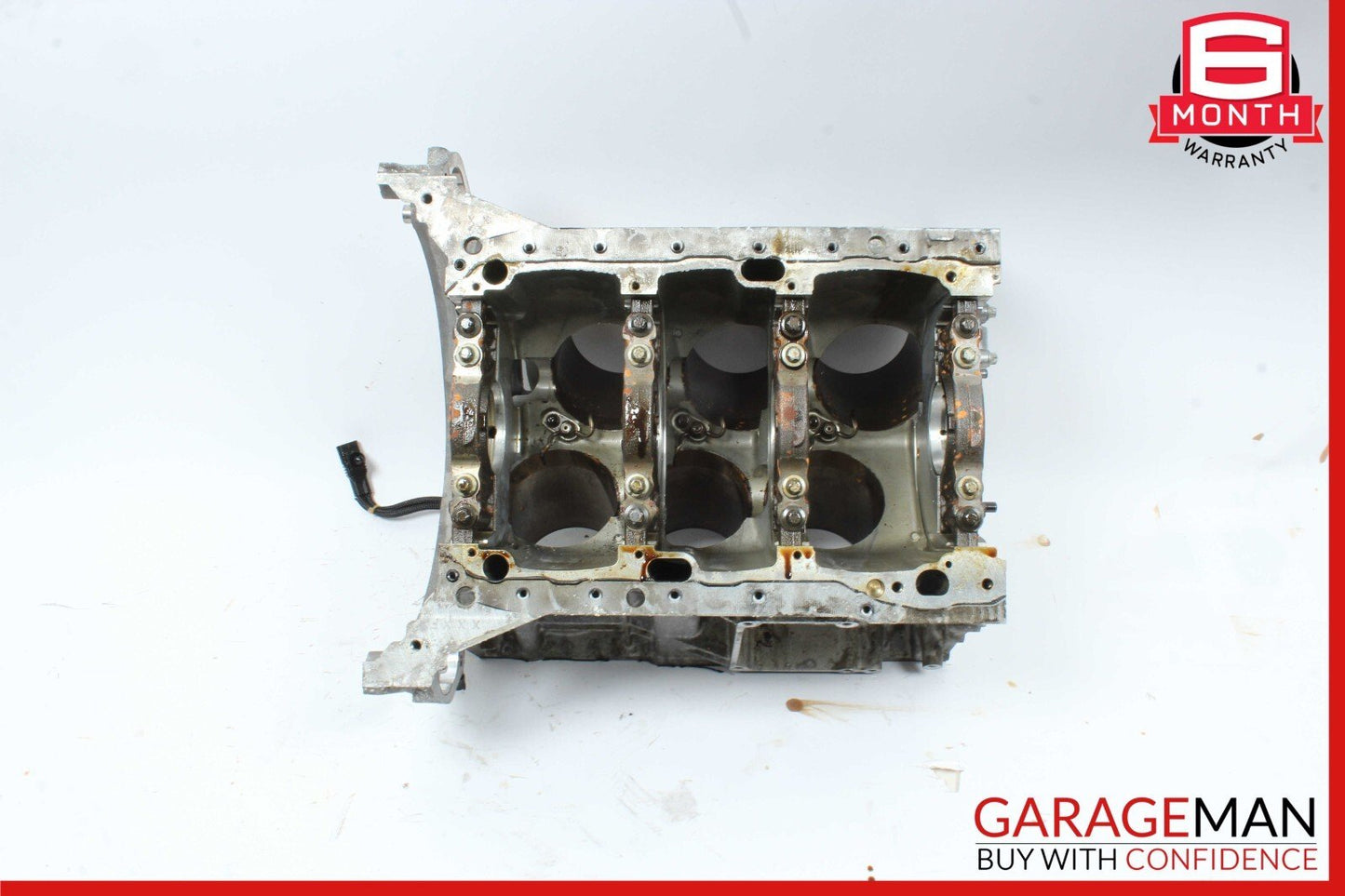 13-14 Mercedes W204 C300 3.5L V6 Engine Motor Block OEM