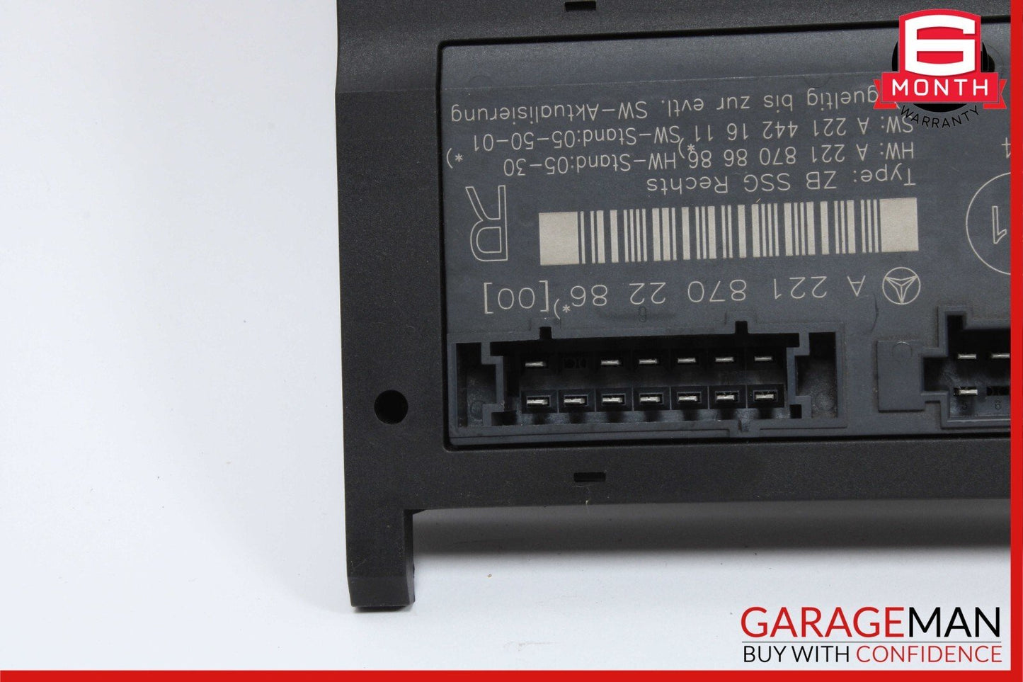 07-13 Mercedes W221 S550 S400 S350 Front Right Side Under Seat Control Unit
