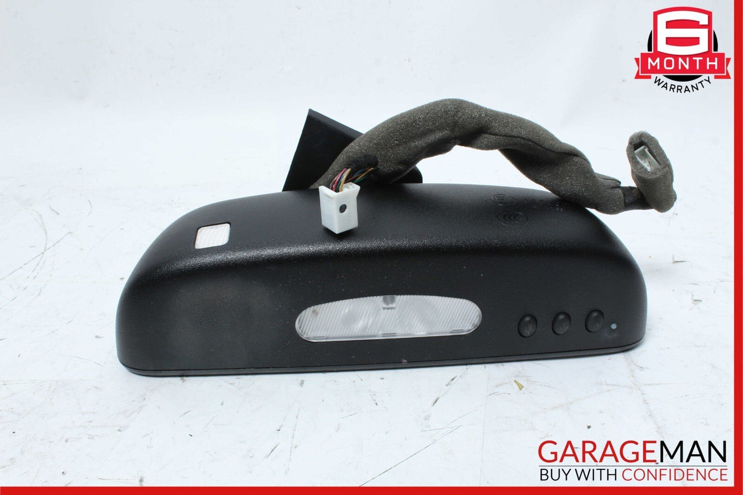 08-14 Mercedes W204 C250 C300 C350 Interior Top Upper Rear View Mirror Black OEM