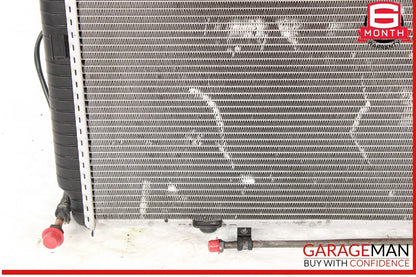 94-02 Mercedes R129 SL500 AC A/C Condenser Radiator Cooling Fan Shroud Motor OEM