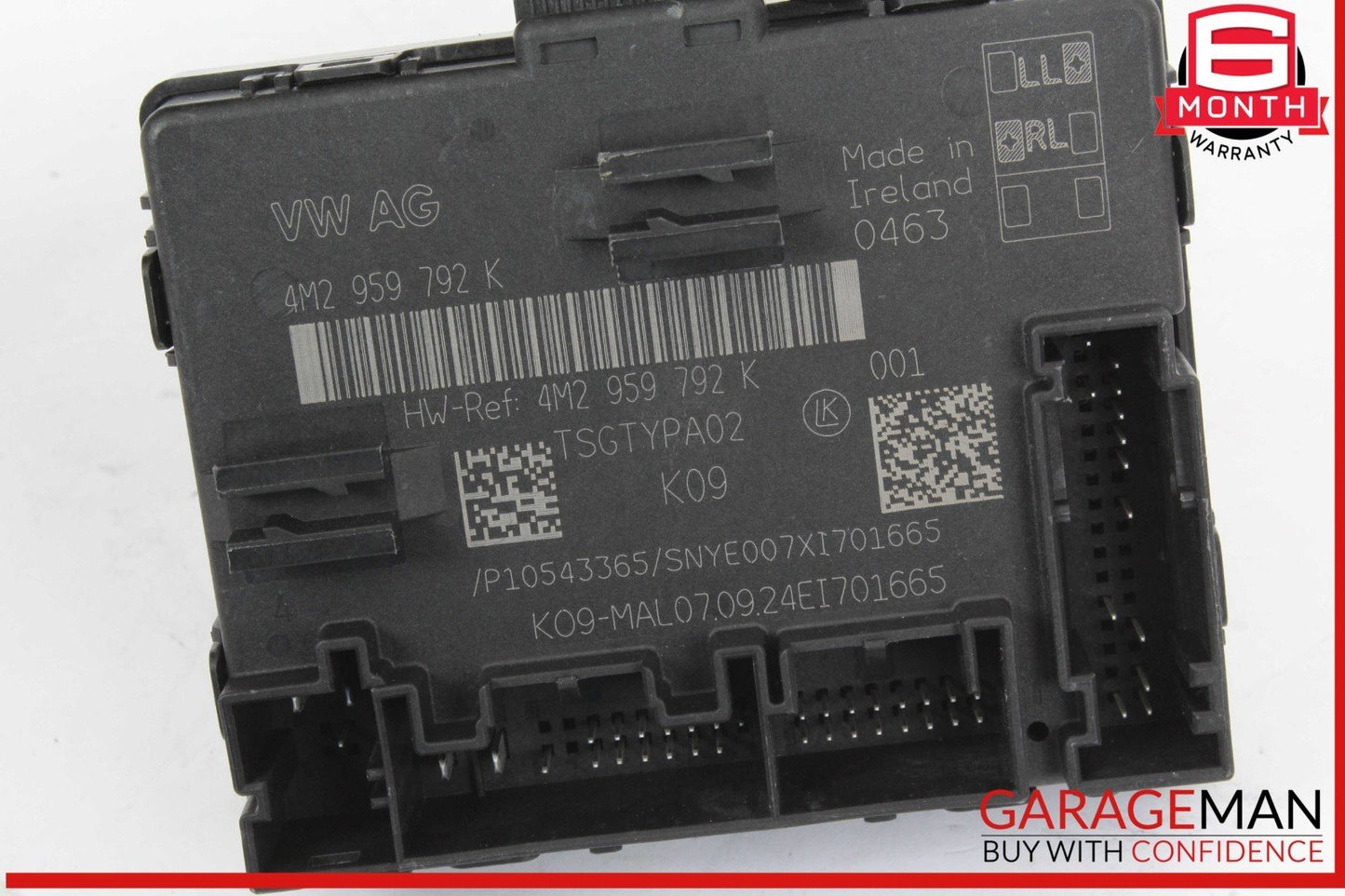 18-25 Audi Q5 Front Right Passenger Side Door Control Module Unit 4M2959792K OEM