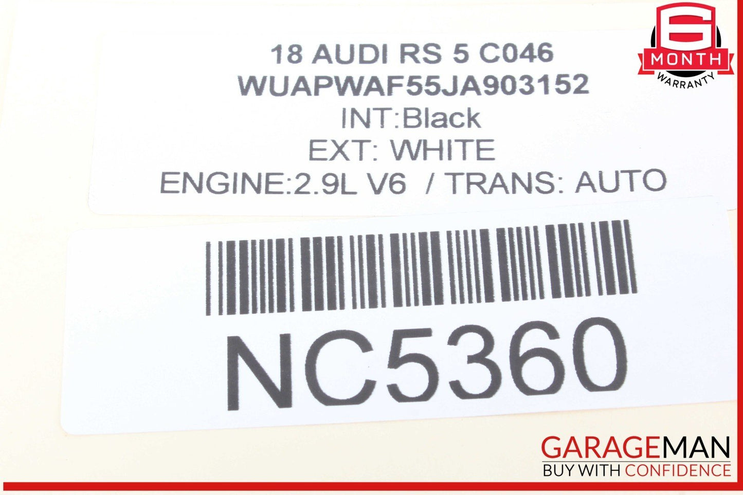 17-24 Audi RS5 A4 Rear Right / Left Side Upper Suspension Control Arm 8W0505361E