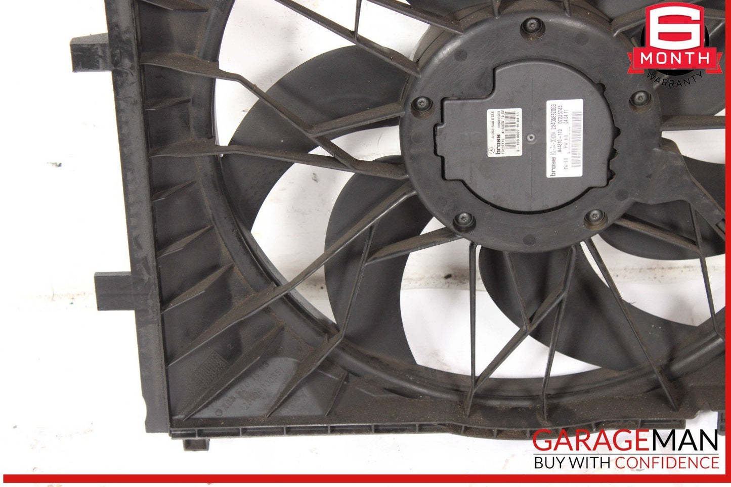 05-09 Mercedes W209 CLK350 C350 C230 Engine Radiator Cooling Fan Motor OEM
