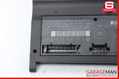 07-09 Mercedes W221 S550 Front Right Passenger Side Under Seat Controller Module