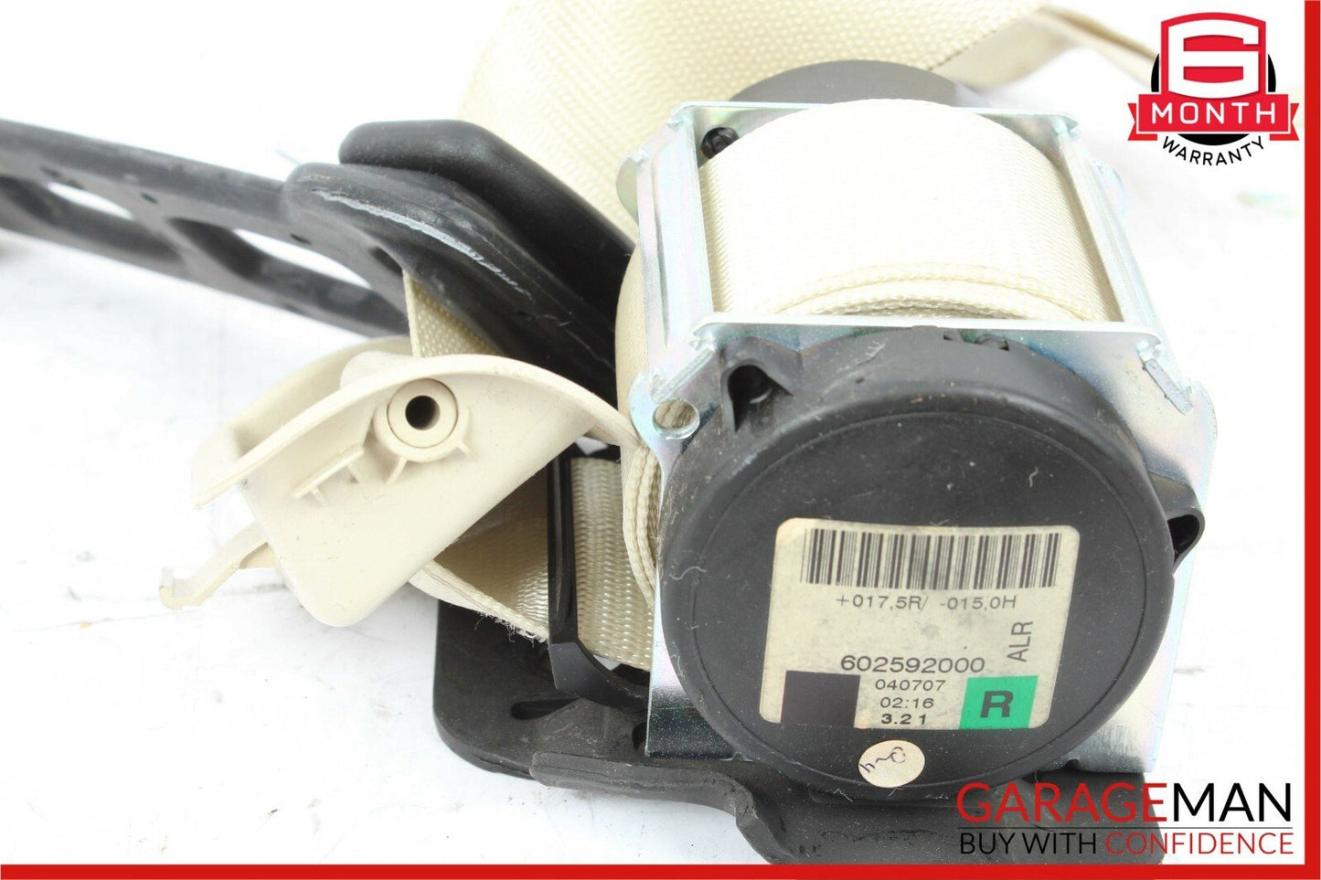 04-06 Mercedes W211 E500 Wagon Rear Right Side 3rd Row Seat Belt Retractor Beige