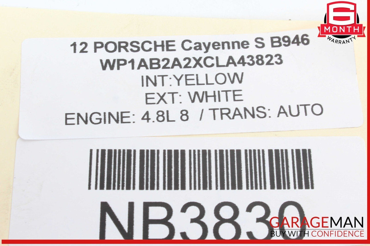 11-18 Porsche Cayenne S 958 Rear Right or Left Tie Rod Control Arm OEM
